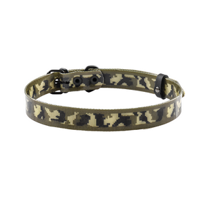 Camouflage PVC Collar: Durable and Adventure-Ready