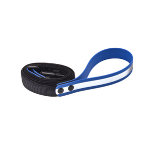 Blue Biotan Waterproof Leash with Reflective Strip