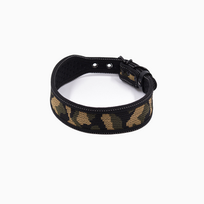 Fabric Collar Camo Paws