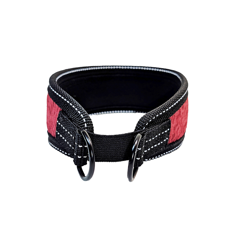 Fabric collar Burgundy