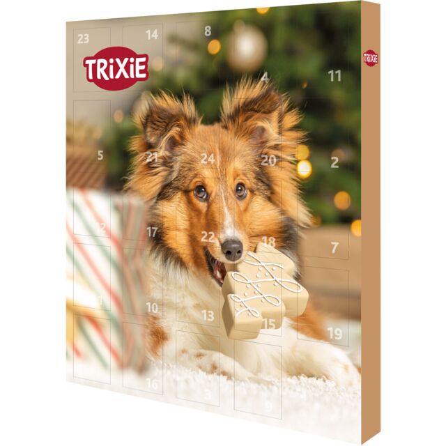Trixie Xmas Advent Calendar for Dogs, 30×34×3.5 cm