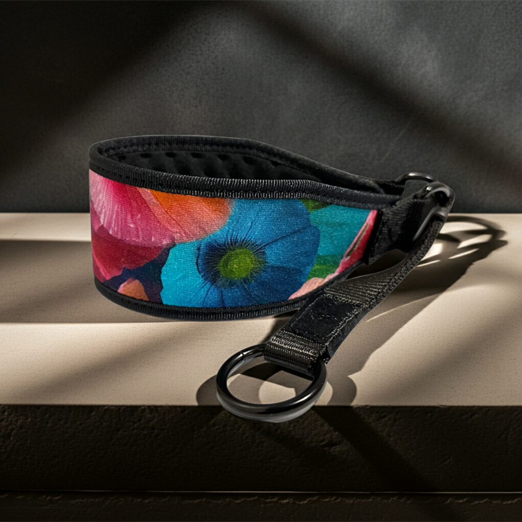Collar for dog Flowers